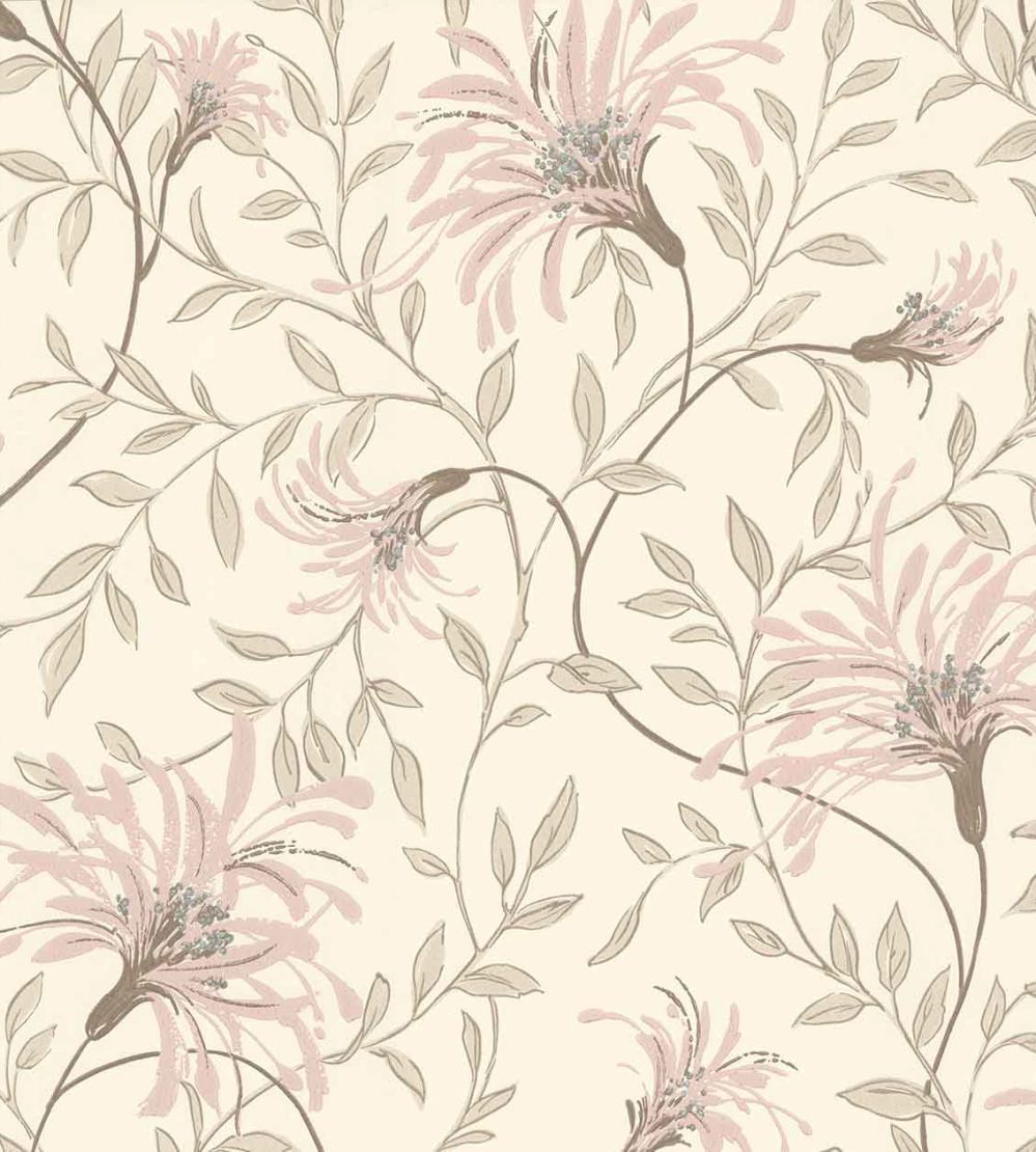 Fairhaven Wallpaper by 1838 Wallcoverings Pink