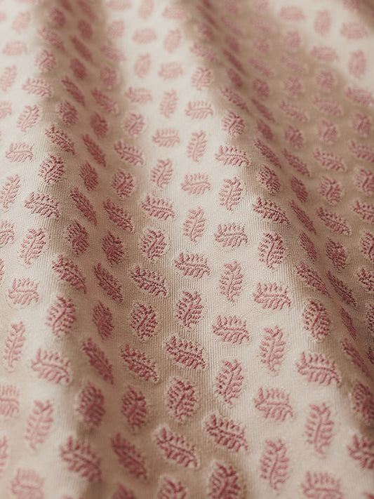Fern Fabric by Watts 1874 in Ivory Petal