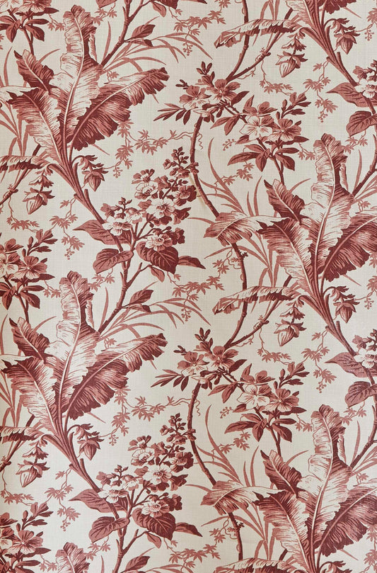 Fernbrook Fabric by Jean Monro in Radicchio