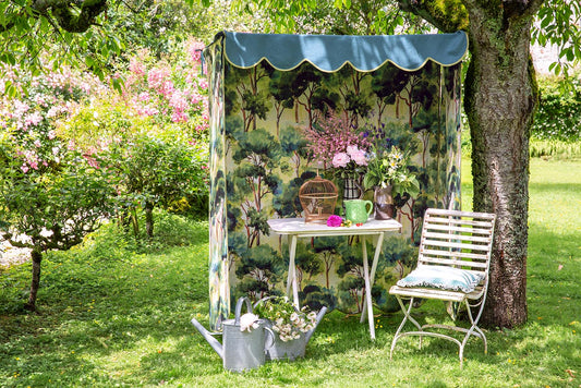 Ferret Fabric by Pierre Frey shown in a room setting (view 1)