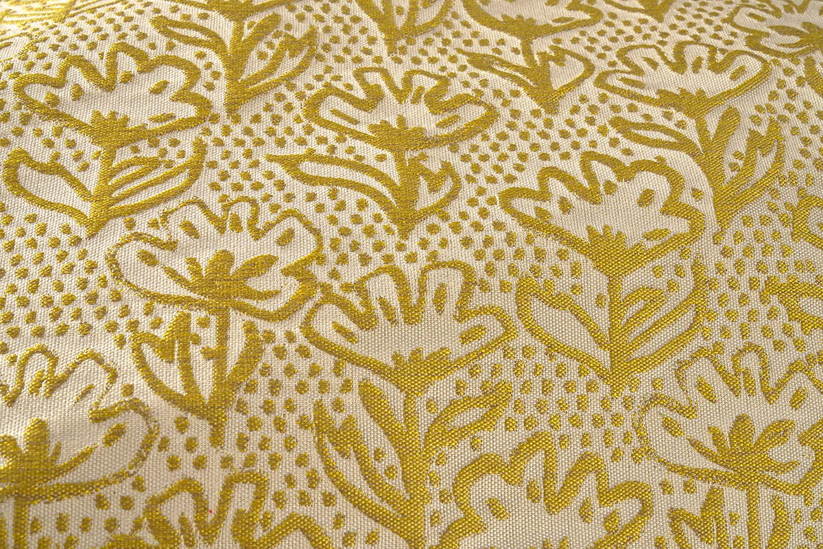 Fleur de Coton Fabric by Le Manach in Fleur de Coton N3010/N3004 (L5071_FLEUR_DE_COTON_N3010_N3004_FE)