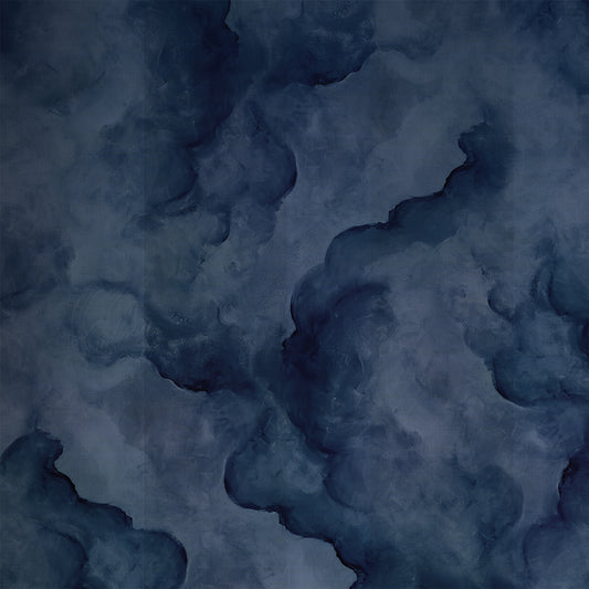 Flight Mural by Phillip Jeffries in Blue Heron (Clouds Only) (PJ 7063)
