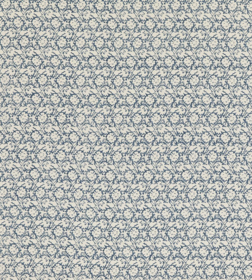 Flower Press Fabric by Baker Lifestyle Indigo