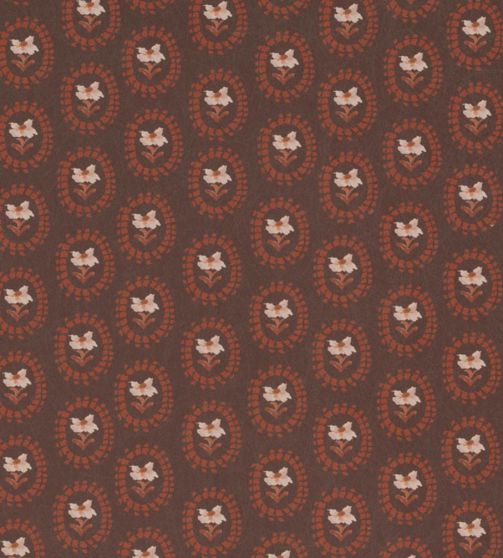 Folly Wallpaper by Parker & Jules Muscovado
