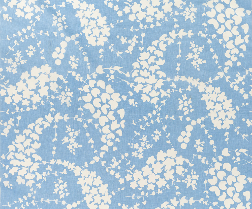 Lysette Reverse French Blue on Light Tint fabric by China Seas