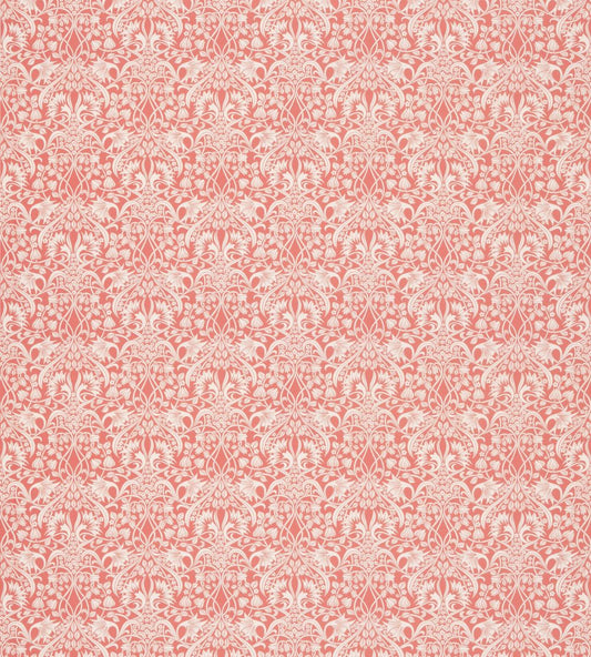 Fritillerie Cotton Fabric by GP & J Baker Coral