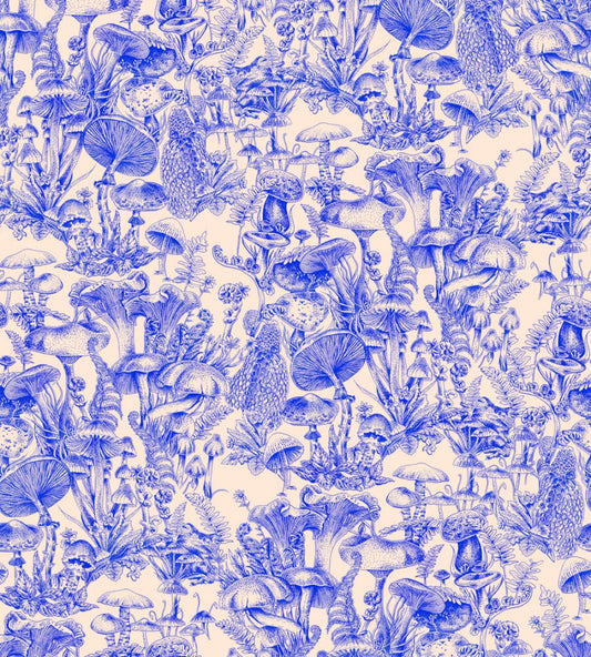 Fungi Forest Wallpaper by Cole & Son Navy