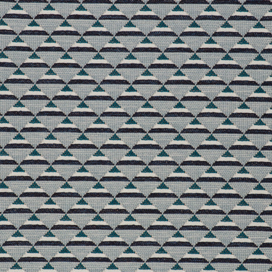 Piramides Fabric by Gaston y Daniela in Azul