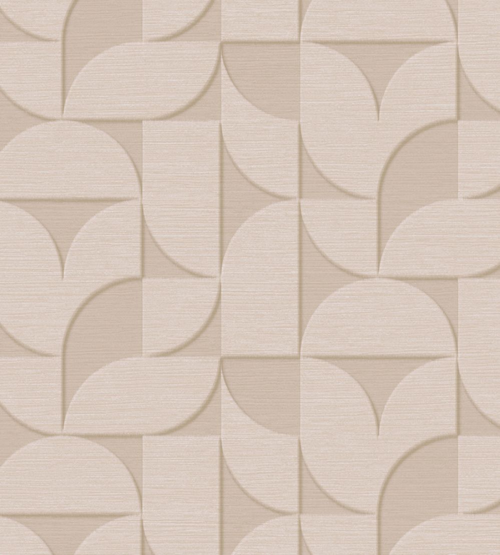 Geometric Arches Wallpaper by Eijffinger Neutral