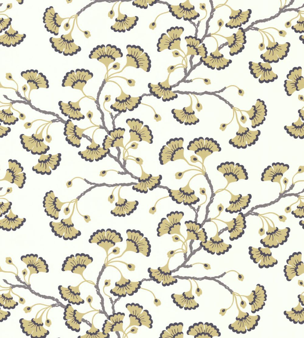 Ginkgo Garden Wallpaper by Langelid Von Bromssen Dijon