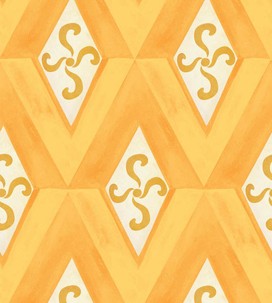 Girandola Wallpaper by MINDTHEGAP Limone