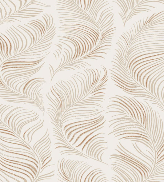 Grace Wallpaper by Sandberg Beige