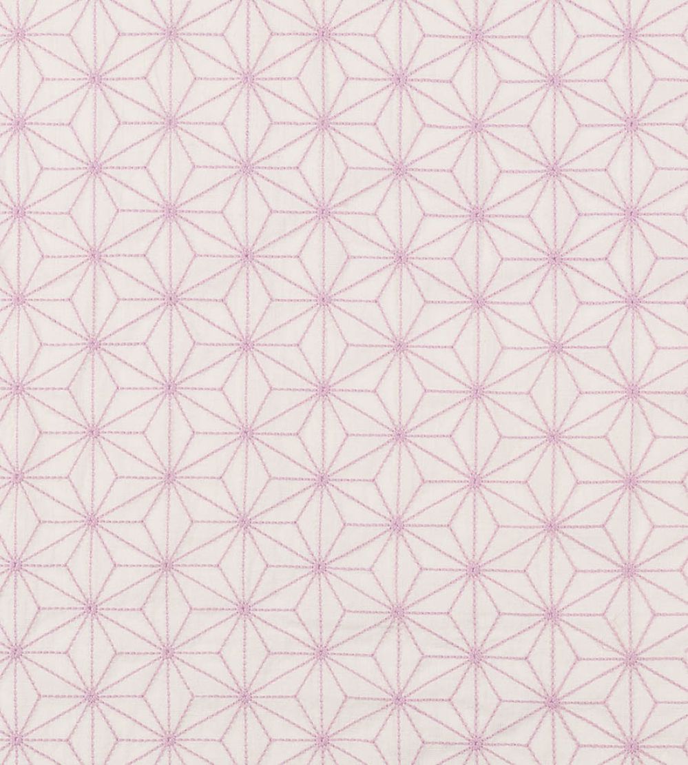 Grande Etoile Fabric by Vanderhurd Blush/Cream