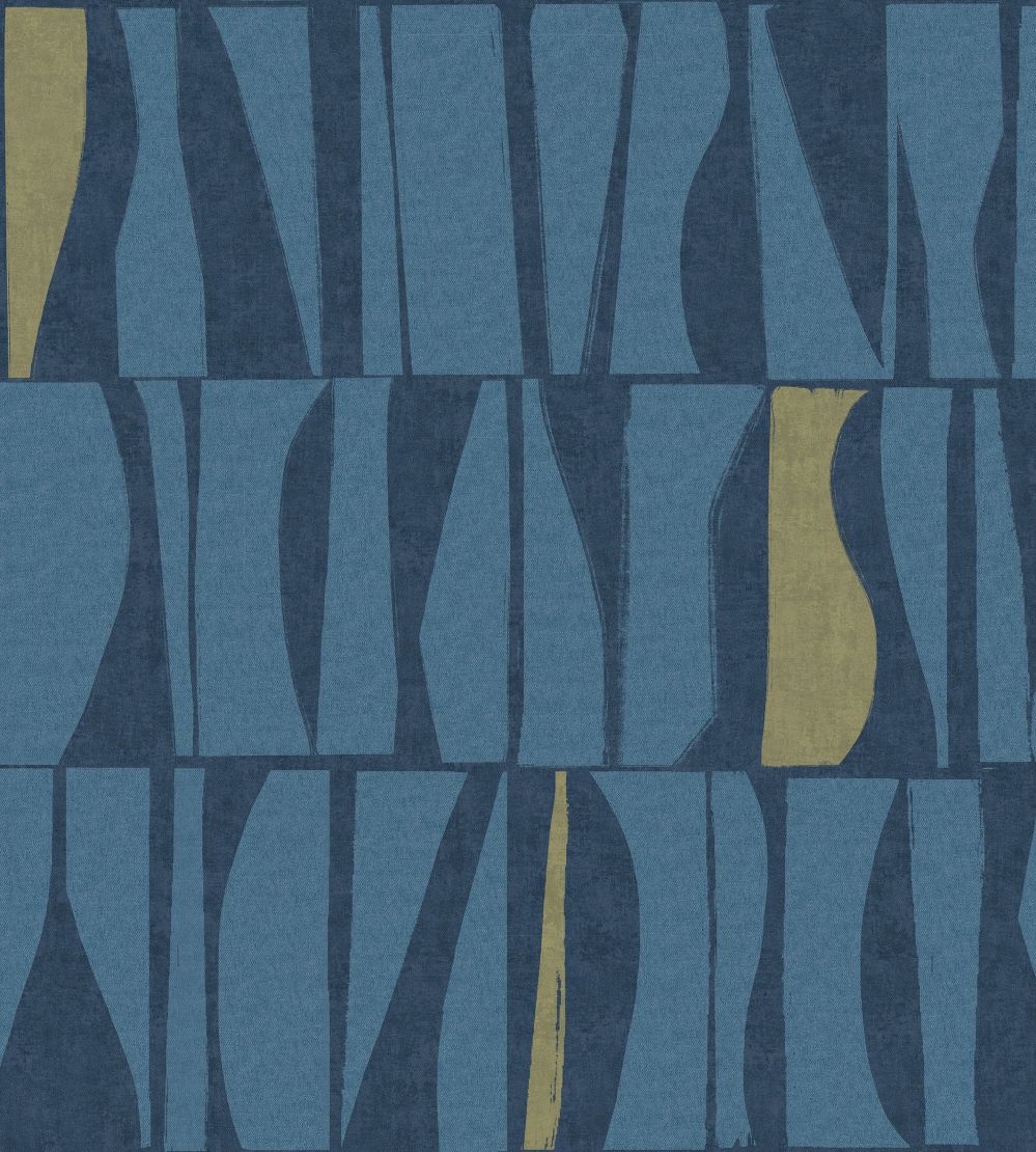 Grande Nordic Fabric by Arley House Cobalt