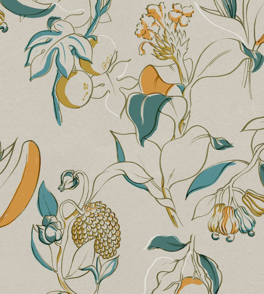 Guanabana Wallpaper by Tres Tintas Perla