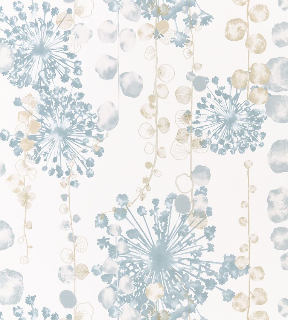 Moku Wallpaper by Harlequin Ocean/Sand