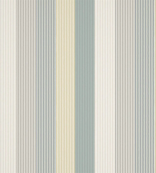 Funfair Stripe Fabric by Harlequin Calico/Cloud/Pebble/Duckegg
