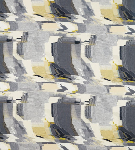 Perspective Fabric by Harlequin Charcoal / Gold