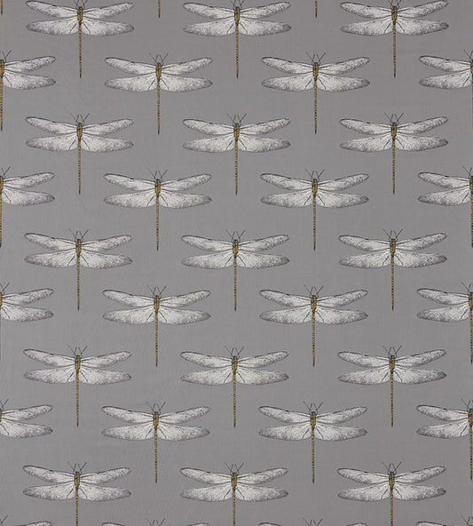 Demoiselle Fabric by Harlequin Graphite/Almond