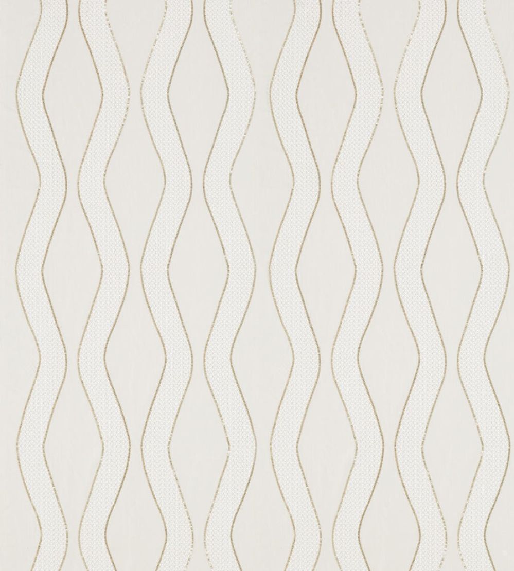Chime Fabric by Harlequin Brass