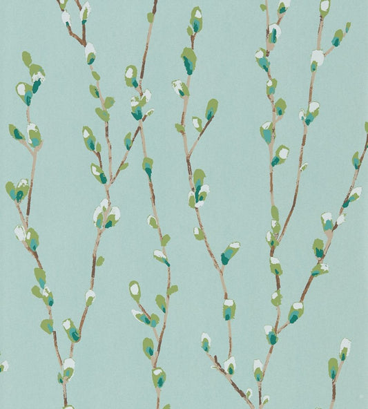 Salice Wallpaper by Harlequin Mint/Emerald