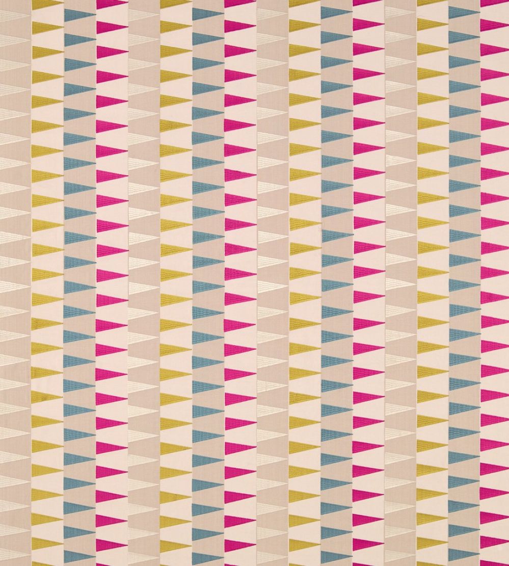 Azul Fabric by Harlequin Fuchsia/Seaglass/Zest
