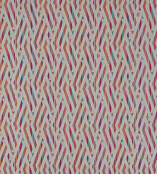 Makena Fabric by Harlequin Contract Cerise/Fuchsia/Mink