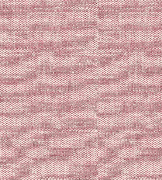 Hemp Vinyl Wallpaper by Christopher Farr Cloth Fuchsia