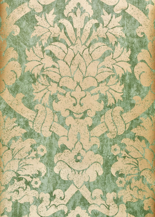 Hewell Wallpaper by Watts 1874 in Aqua