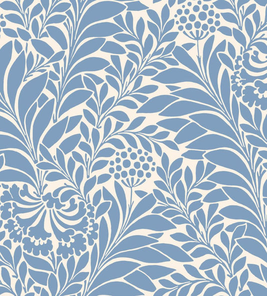 Honeysuckle Wallpaper by Cole & Son Cornflower Blue