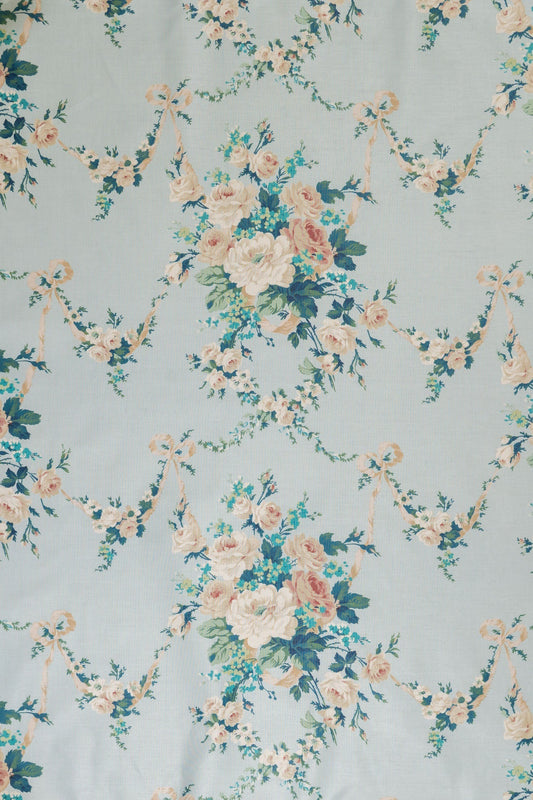 Iona Fabric by Jean Monro in Cloud (Cotton)