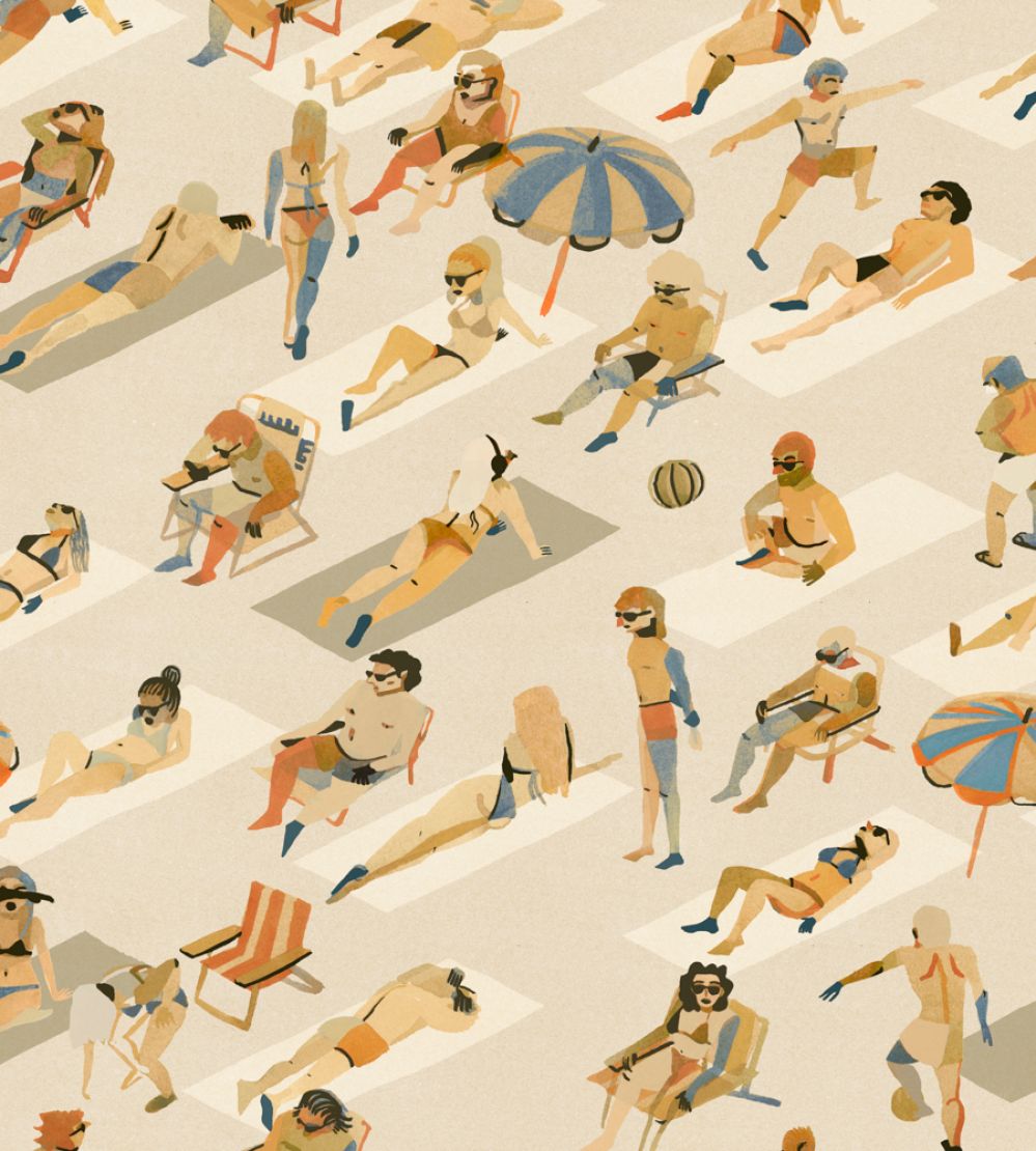Ipanema Wallpaper by Tres Tintas Arena