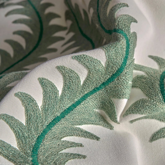 Isigny Fabric by Pierre Frey in Herbe (F4087002)