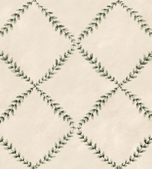 Ivy Garland Wallpaper by Coordonne Bone