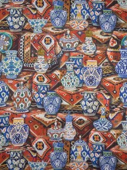 Iznik Fabric by Pierre Frey in Multicolore (F4022001)