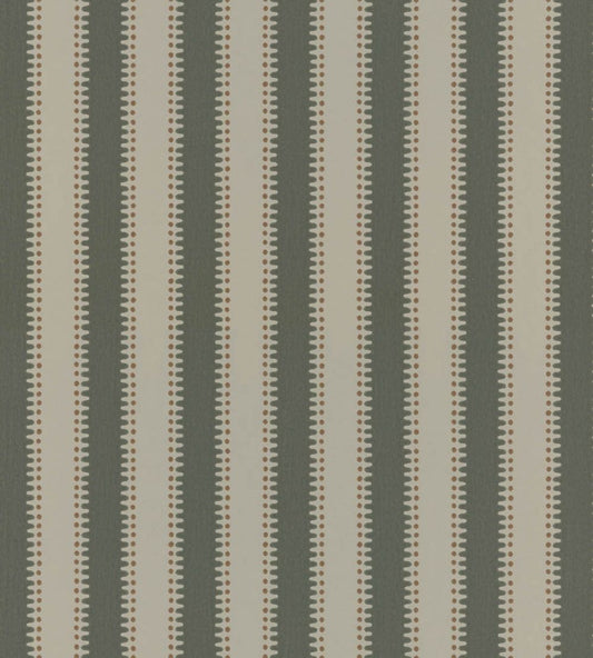 Jagged Stripe Wallpaper by Langelid Von Bromssen Dusty Olive