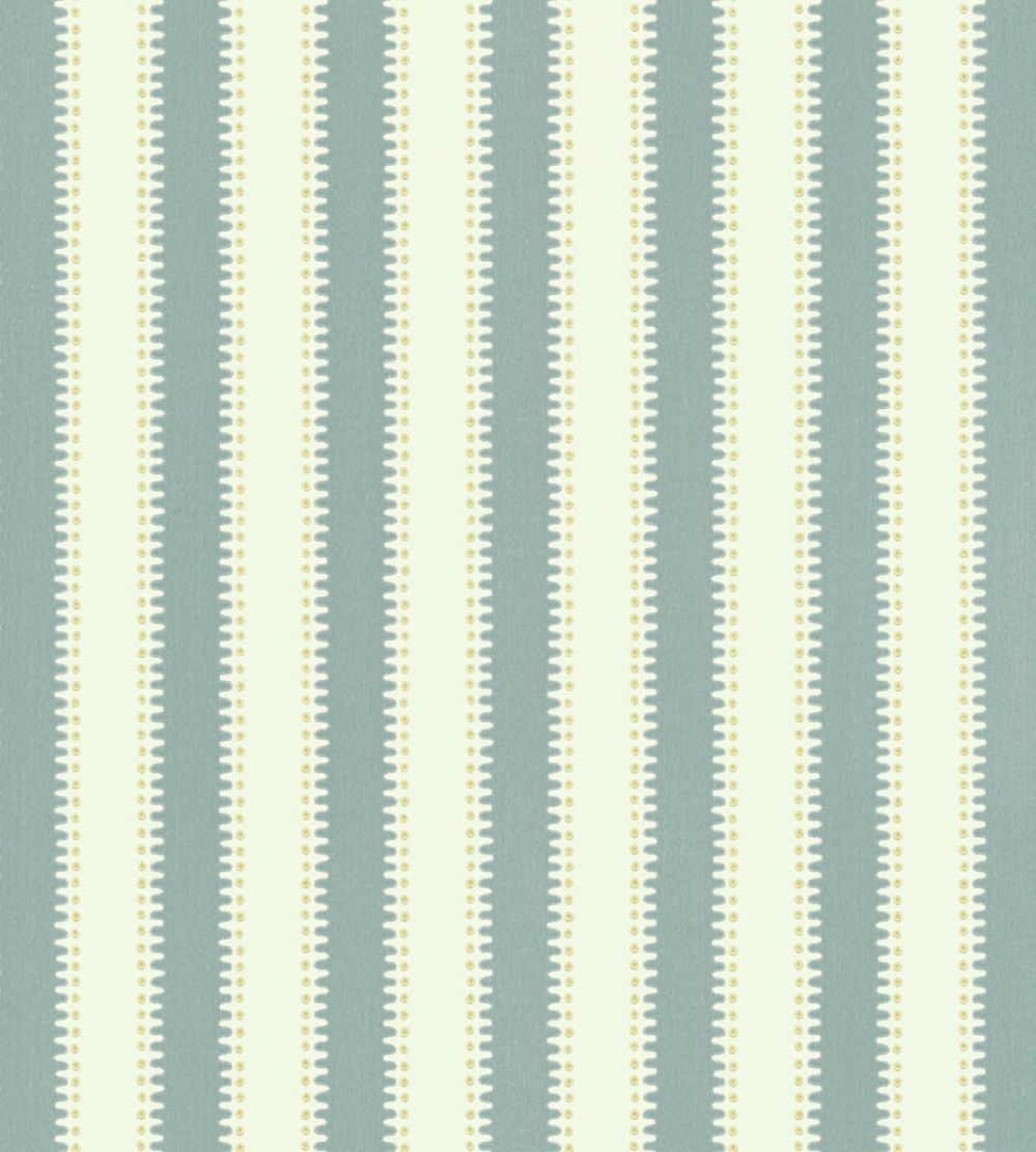 Jagged Stripe Wallpaper by Langelid Von Bromssen Turquoise