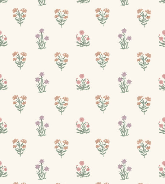 Jaipur Flower Wallpaper by DADO 03 Jadeite