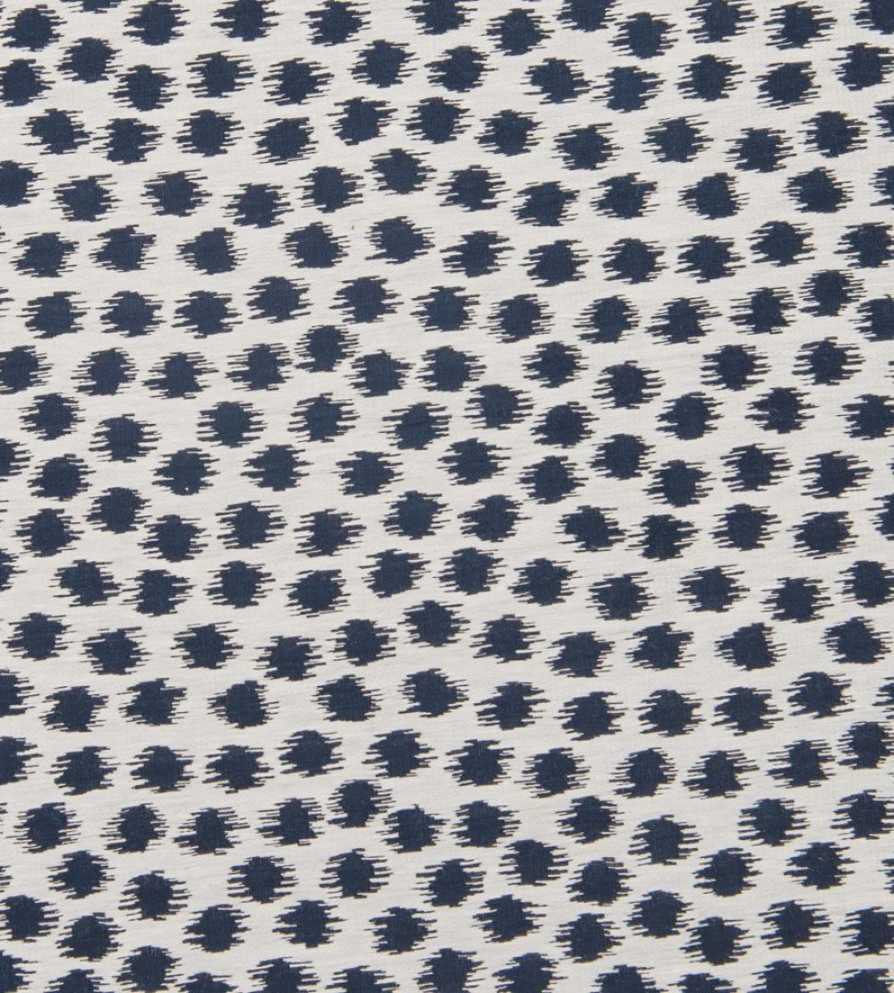 Kasuri Fabric by James Hare Natural / Indigo