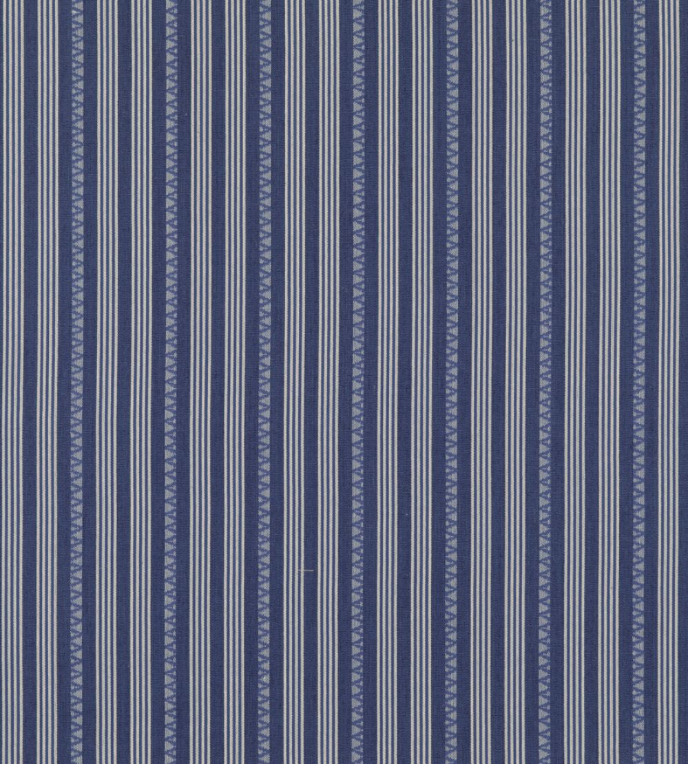 Kilim Stripe Fabric by GP & J Baker Blue