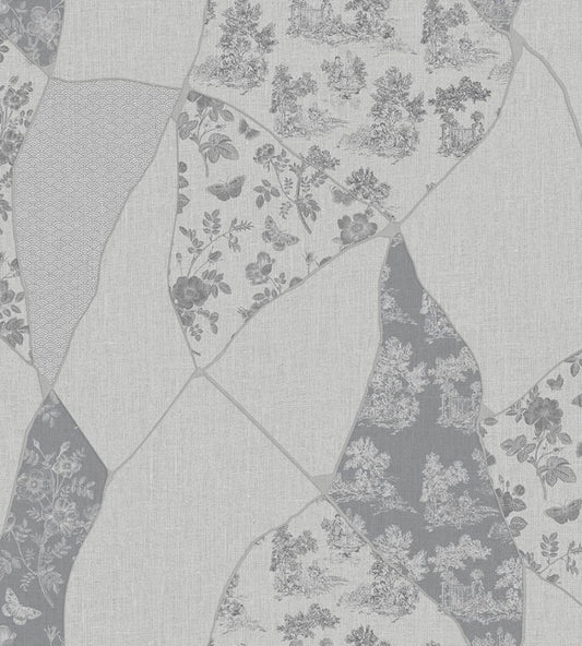 Kintsugi Wallpaper by Jannelli&Volpi Grey