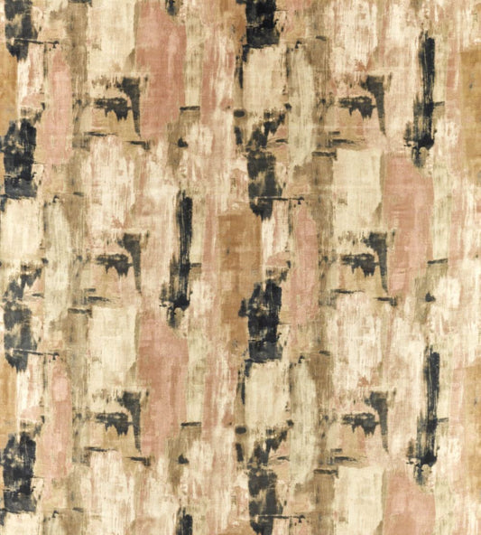 Lagna Fabric by Clarke & Clarke Blush/Natural