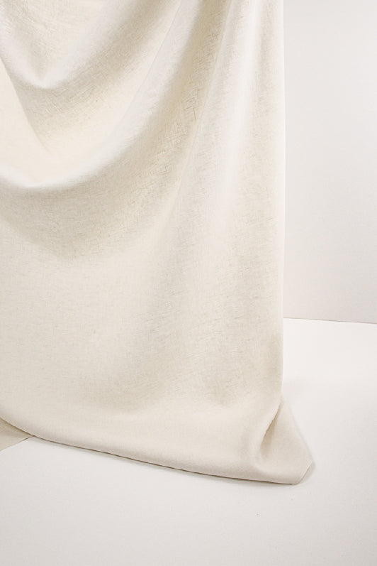 Linen Cloth Fabric by Kerry Joyce in Antique White