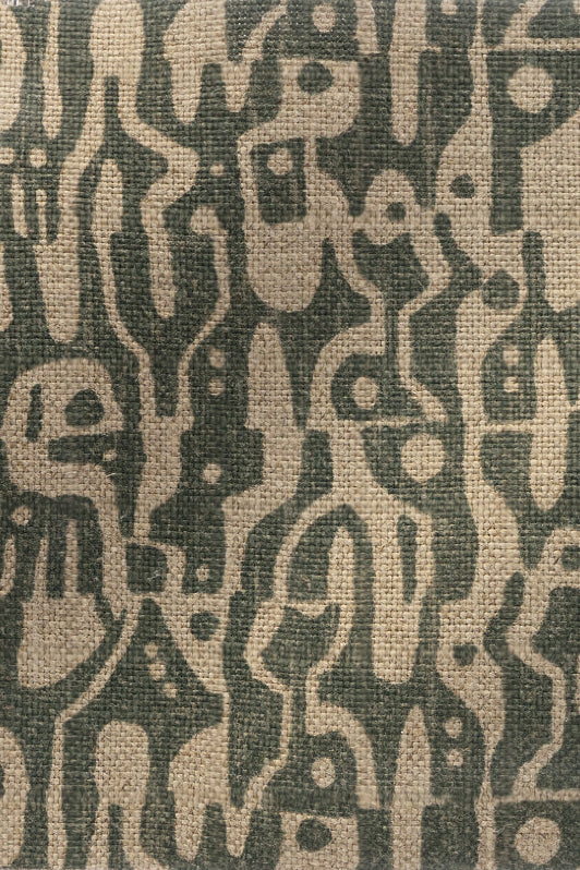 Glyph Fabric by Kerry Joyce in Evergreen/Flax