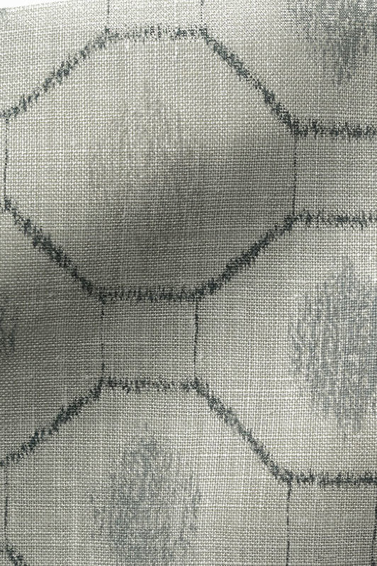 Ibiza Fabric by Kerry Joyce in Gray Blue/Zinc