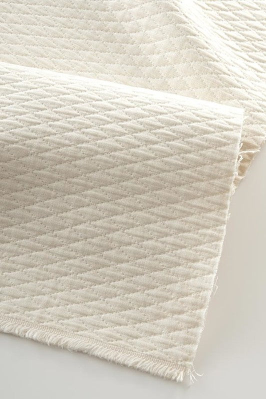 Diamante Fabric by Kerry Joyce in Antique White