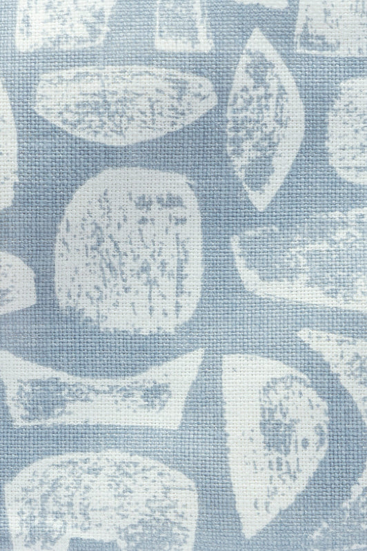 Totem Fabric by Kerry Joyce in Blue Sky/Snow