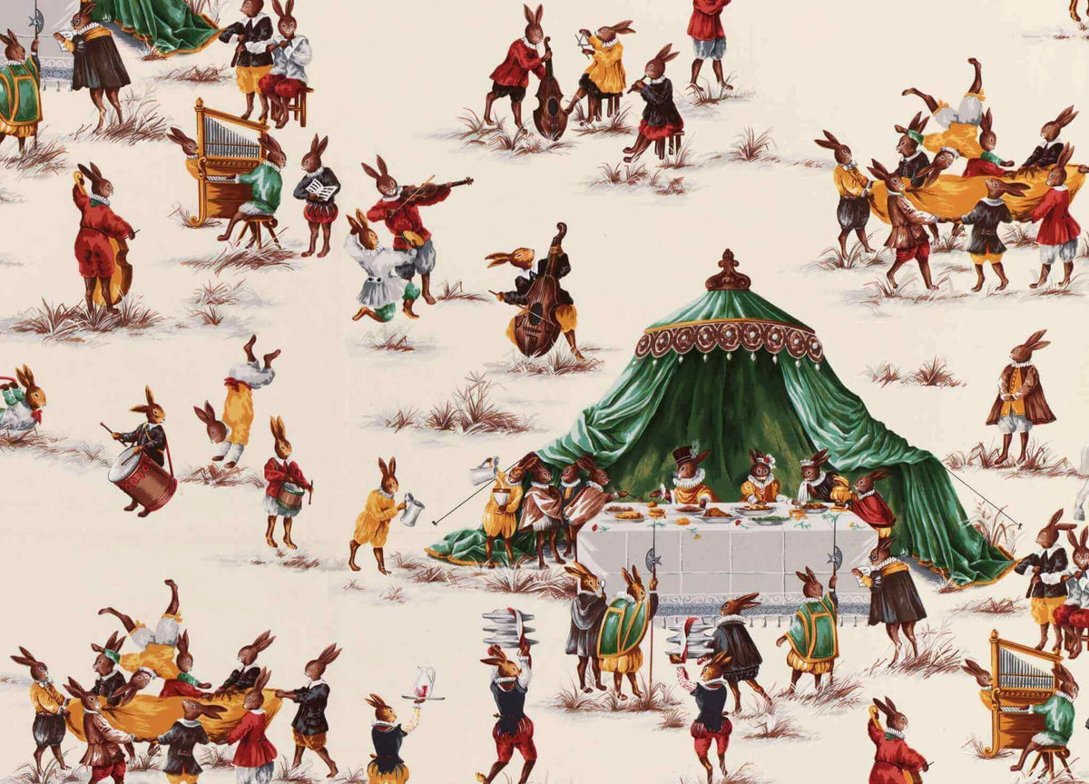 Le Banquet Fabric by Pierre Frey in Vert (F2421001)