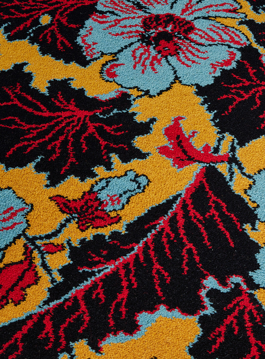 Les Pavots Axminster Rug by Braquenié shown in a room setting (view 2)