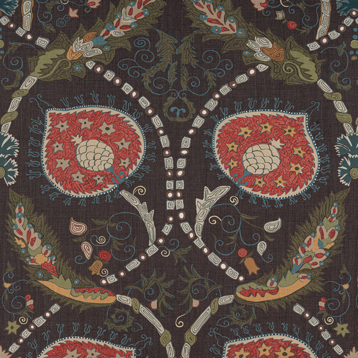 Lewis Fabric by Thibaut in Brown (F913220)